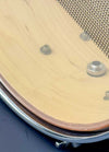 Demo Snare - Cogs Birch/Cherry Snare Drum - Cogs Custom Drums LLC