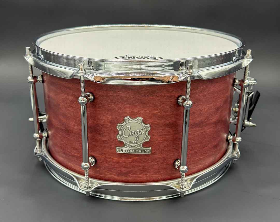 Cogs Pocket Snare Drum 12x7 - Cogs Custom Drums LLC
